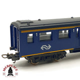 ♻️🚂 Lima vagón pasajeros NS Plan K Bm 1 Cl azul holandés DC Escala H0 1:87