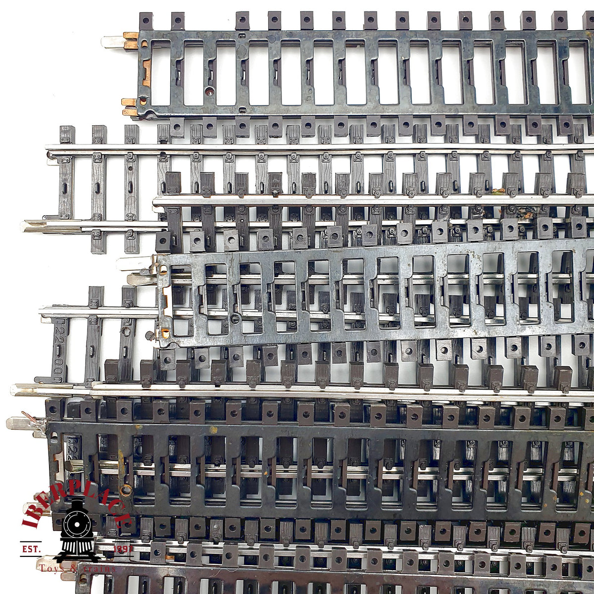 ♻️ 🛠️ Märklin K-Gleis 20x 2200 vías rectas 180mm Escala H0 1:87 AC 2/2