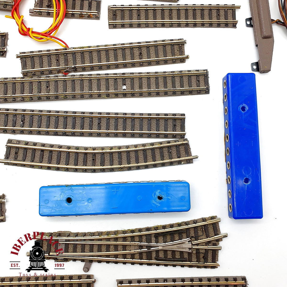 ♻️ 🧩  Fleischmann Lote Vias Fleischmann Profi Gleis Defectuosas Cortadas Desvios Escala N 1:160