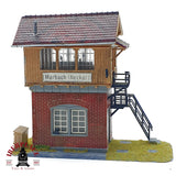 ♻️ 🚂 Kibri caja de señales Marbach Neckar  Escala H0 1:87