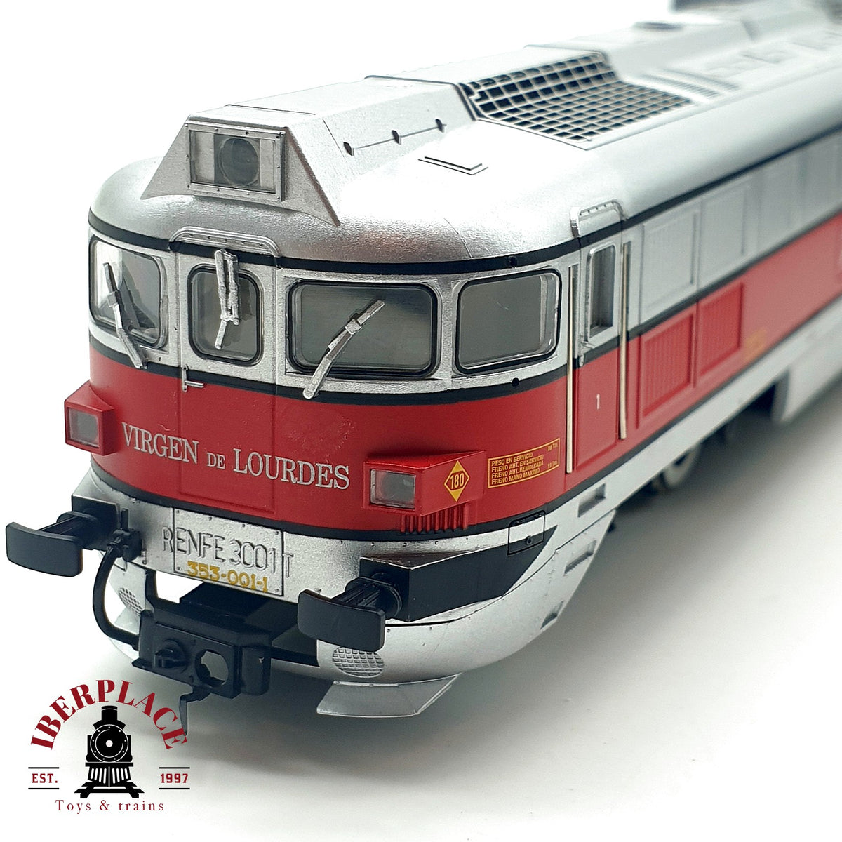 ♻️✨ Electrotren 2301 Locomotora RENFE Virgen de Lourdes Talgo Escala H0 1:87