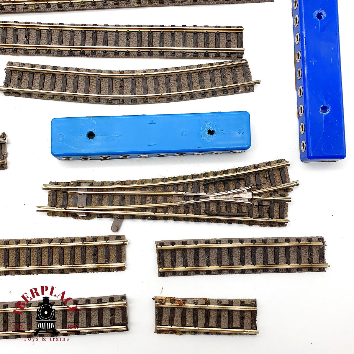 ♻️ 🧩  Fleischmann Lote Vias Fleischmann Profi Gleis Defectuosas Cortadas Desvios Escala N 1:160