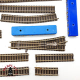 ♻️ 🧩  Fleischmann Lote Vias Fleischmann Profi Gleis Defectuosas Cortadas Desvios Escala N 1:160