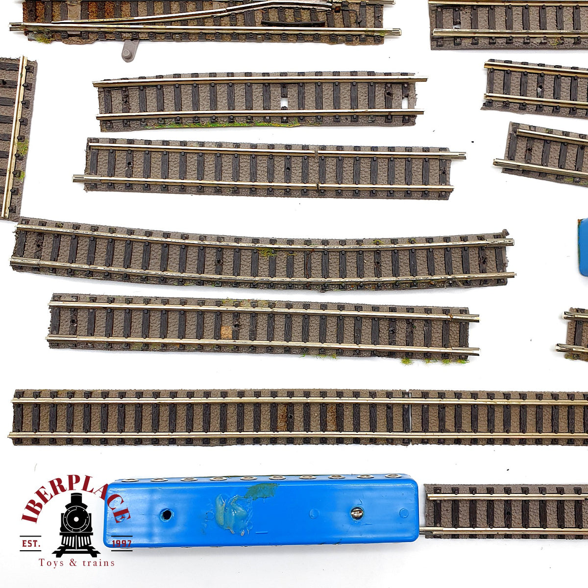 ♻️ 🧩  Fleischmann Lote Vias Fleischmann Profi Gleis Defectuosas Cortadas Desvios Escala N 1:160