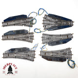 ♻️ 🛠️ Märklin K-Gleis 6x desvíos eléctricos rectos y triple vía Escala H0 1:87 AC