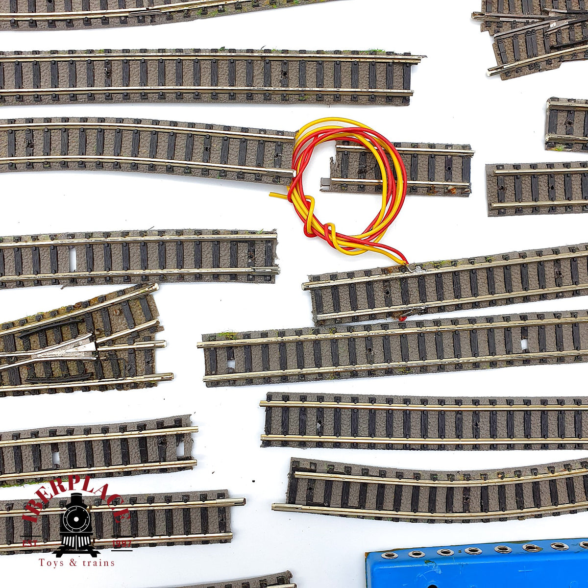 ♻️ 🧩  Fleischmann Lote Vias Fleischmann Profi Gleis Defectuosas Cortadas Desvios Escala N 1:160