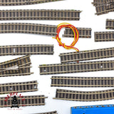 ♻️ 🧩  Fleischmann Lote Vias Fleischmann Profi Gleis Defectuosas Cortadas Desvios Escala N 1:160