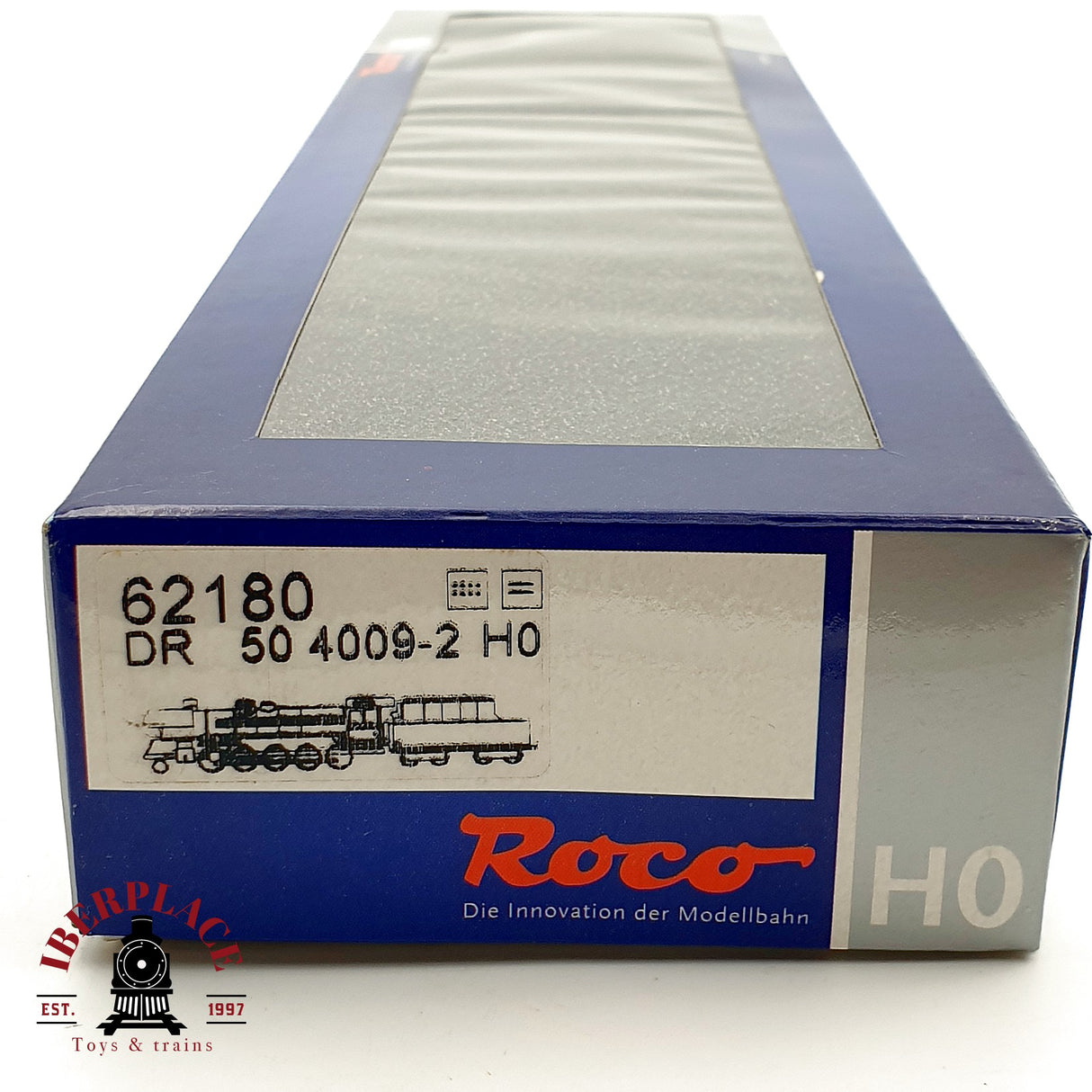 ♻️✨ Roco 62180 locomotora vapor BR 50 4009-2 Franco-Crosti DR Ep IV Escala H0 1:87 DC