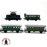 ♻️ 🚂PIKO 3x Locomotora Electrica E69 y 3 Vagones Pasajeros DR DB Ep II-III Escala H0 1:87
