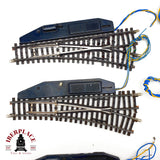 ♻️ 🛠️ Märklin K-Gleis 6x desvíos eléctricos rectos y triple vía Escala H0 1:87 AC