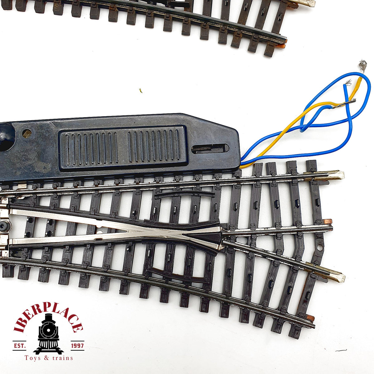 ♻️ 🛠️ Märklin K-Gleis 6x desvíos eléctricos rectos y triple vía Escala H0 1:87 AC