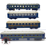 ♻️ 🚂 Lima 4x vagones CIWL Orient Express Schlafwagen Pullman DC Escala H0 1:87