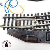 ♻️ 🛠️ Märklin K-Gleis 6x desvíos eléctricos rectos y triple vía Escala H0 1:87 AC