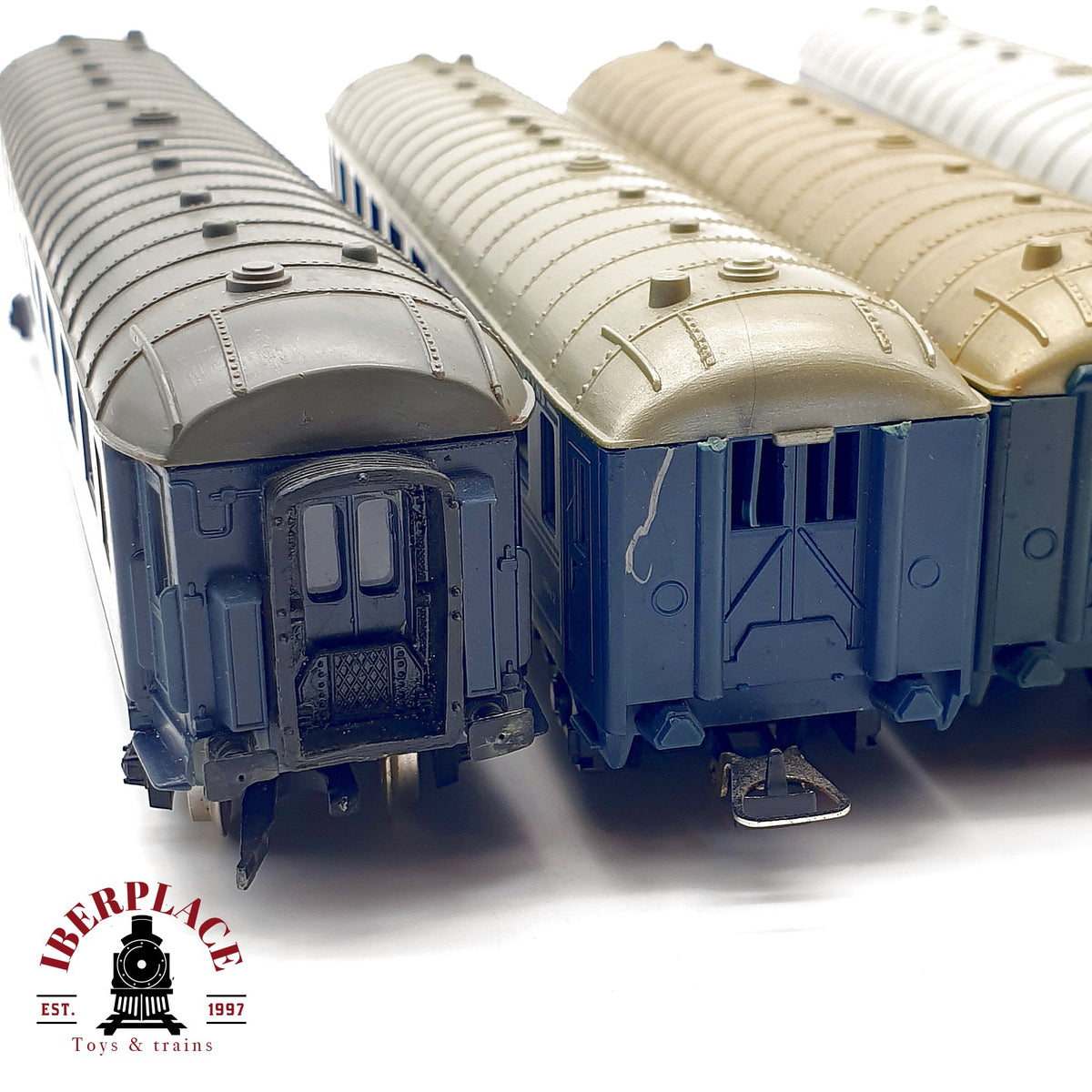 ♻️ 🚂 Lima 4x vagones CIWL Orient Express Schlafwagen Pullman DC Escala H0 1:87