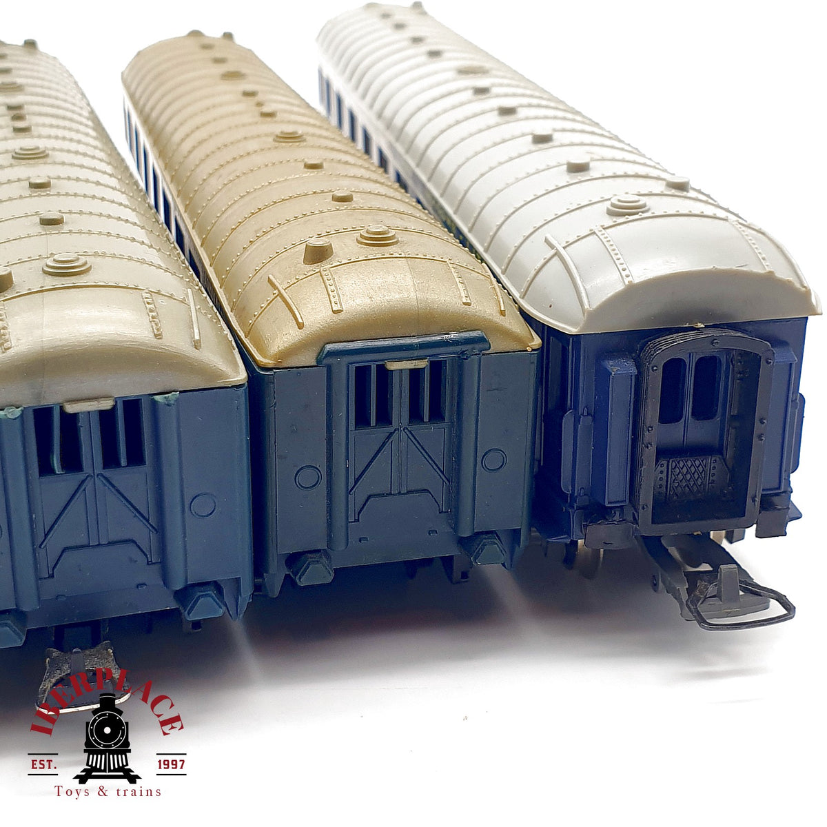 ♻️ 🚂 Lima 4x vagones CIWL Orient Express Schlafwagen Pullman DC Escala H0 1:87