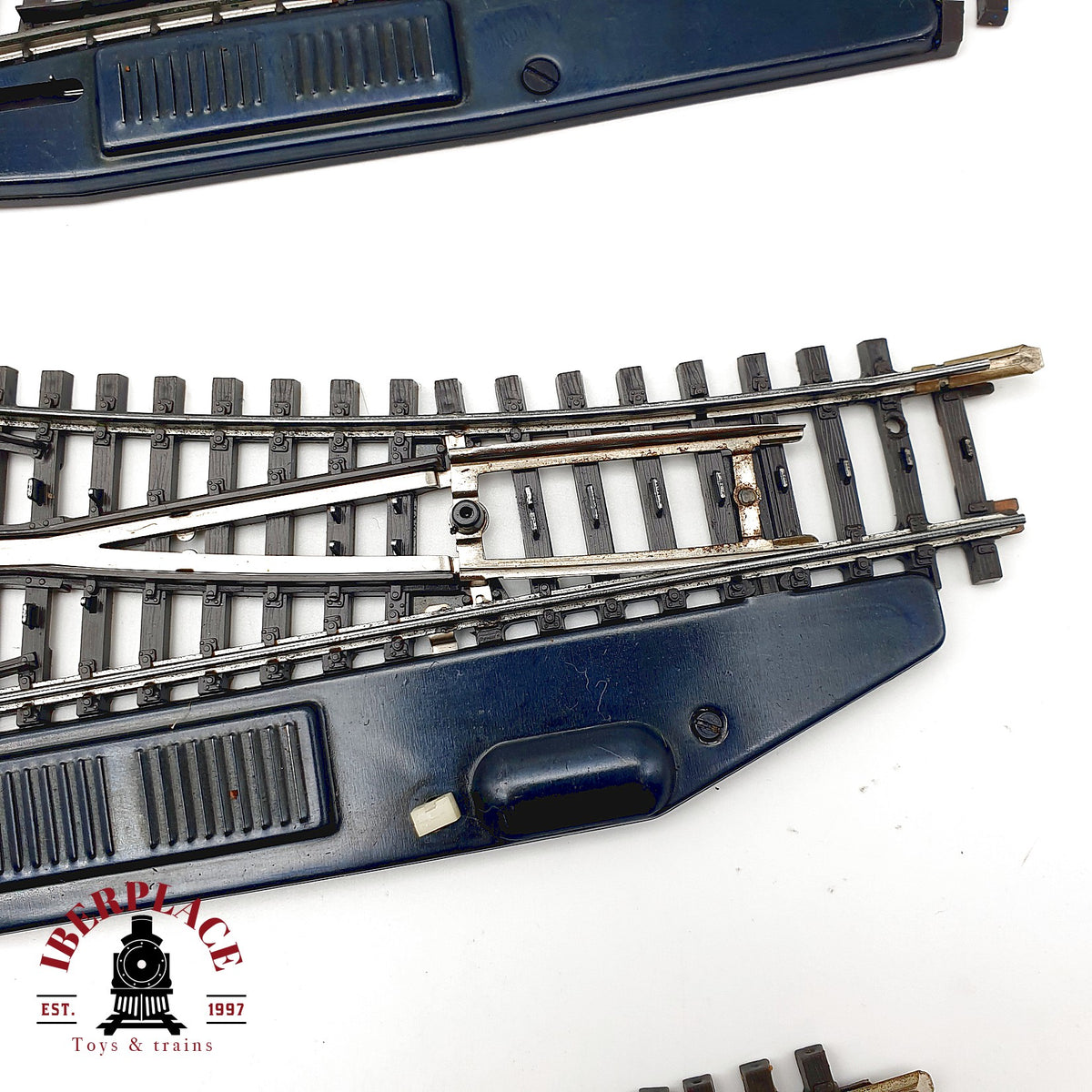 ♻️ 🛠️ Märklin K-Gleis 6x desvíos eléctricos rectos y triple vía Escala H0 1:87 AC