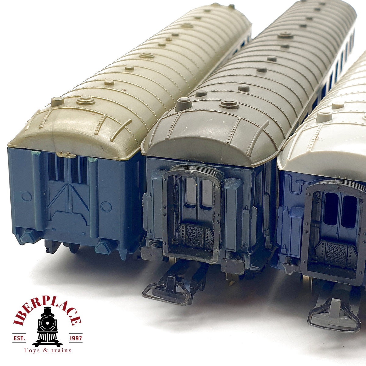 ♻️ 🚂 Lima 4x vagones CIWL Orient Express Schlafwagen Pullman DC Escala H0 1:87