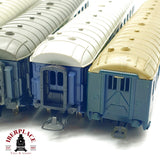 ♻️ 🚂 Lima 4x vagones CIWL Orient Express Schlafwagen Pullman DC Escala H0 1:87