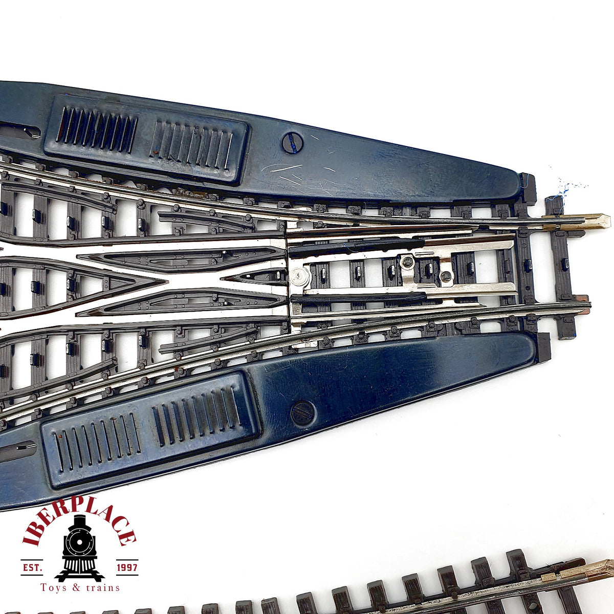 ♻️ 🛠️ Märklin K-Gleis 6x desvíos eléctricos rectos y triple vía Escala H0 1:87 AC