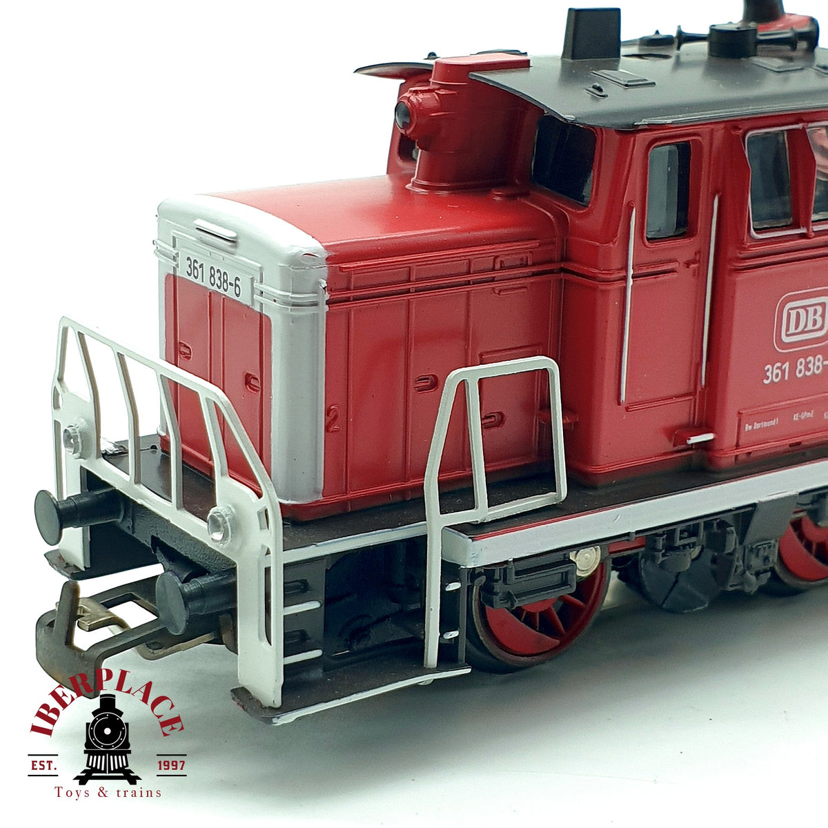 ♻️✨ Märklin 3131 Locomotora diesel maniobras BR 361 838-6 DB Ep V V60 AC Escala H0 1:87