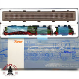 ♻️✨ Roco 63198 Locomotora Vapor DR 02 0201-0 Platin DCC Sound Escala H0 1:87