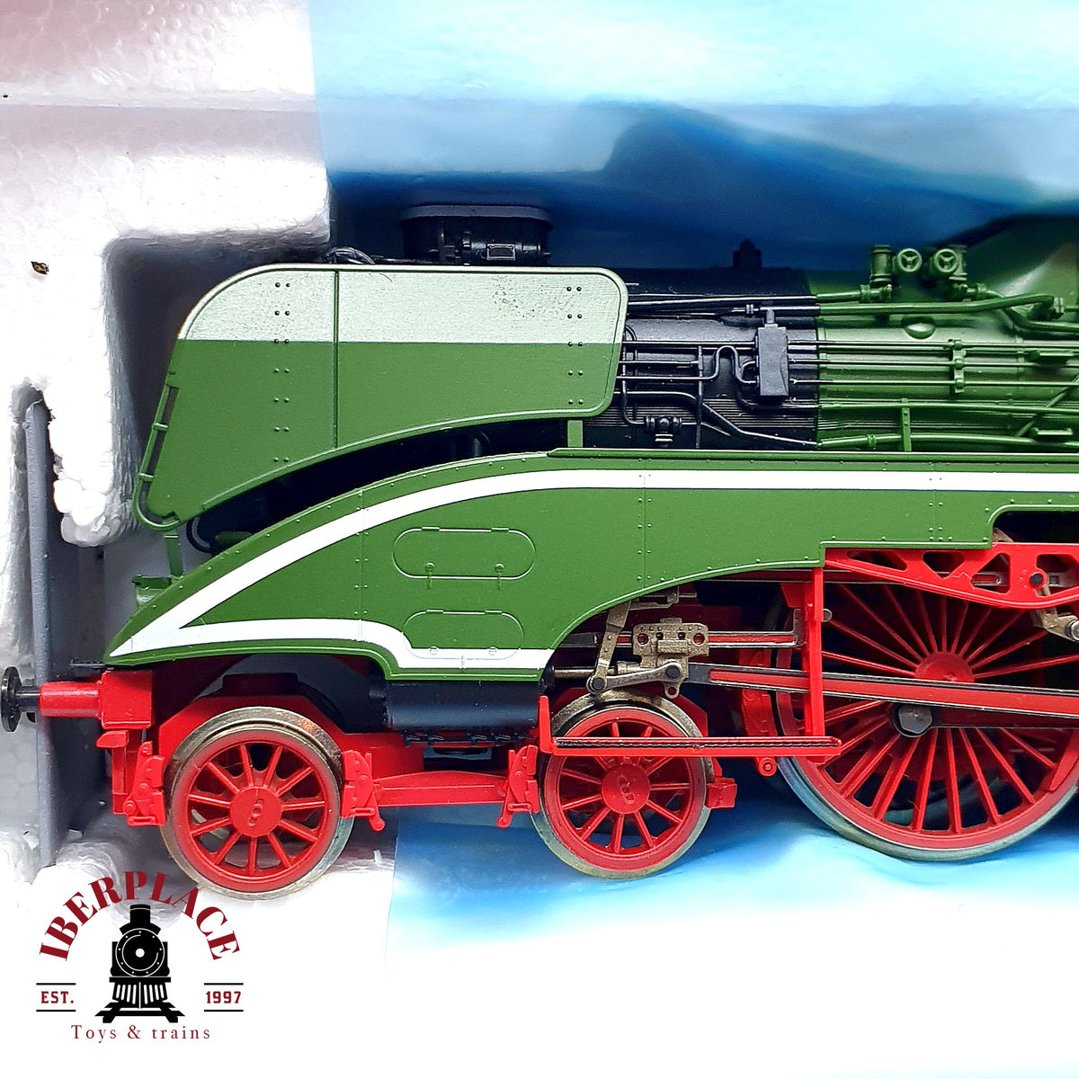 ♻️✨ Roco 63198 Locomotora Vapor DR 02 0201-0 Platin DCC Sound Escala H0 1:87
