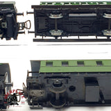 ♻️ 🚂PIKO 3x Locomotora Electrica E69 y 3 Vagones Pasajeros DR DB Ep II-III Escala H0 1:87
