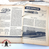 ♻️ 🚂 Trix Express Folletos  Dienst Catalogo Vintage Antiguo Escala H0 1:87