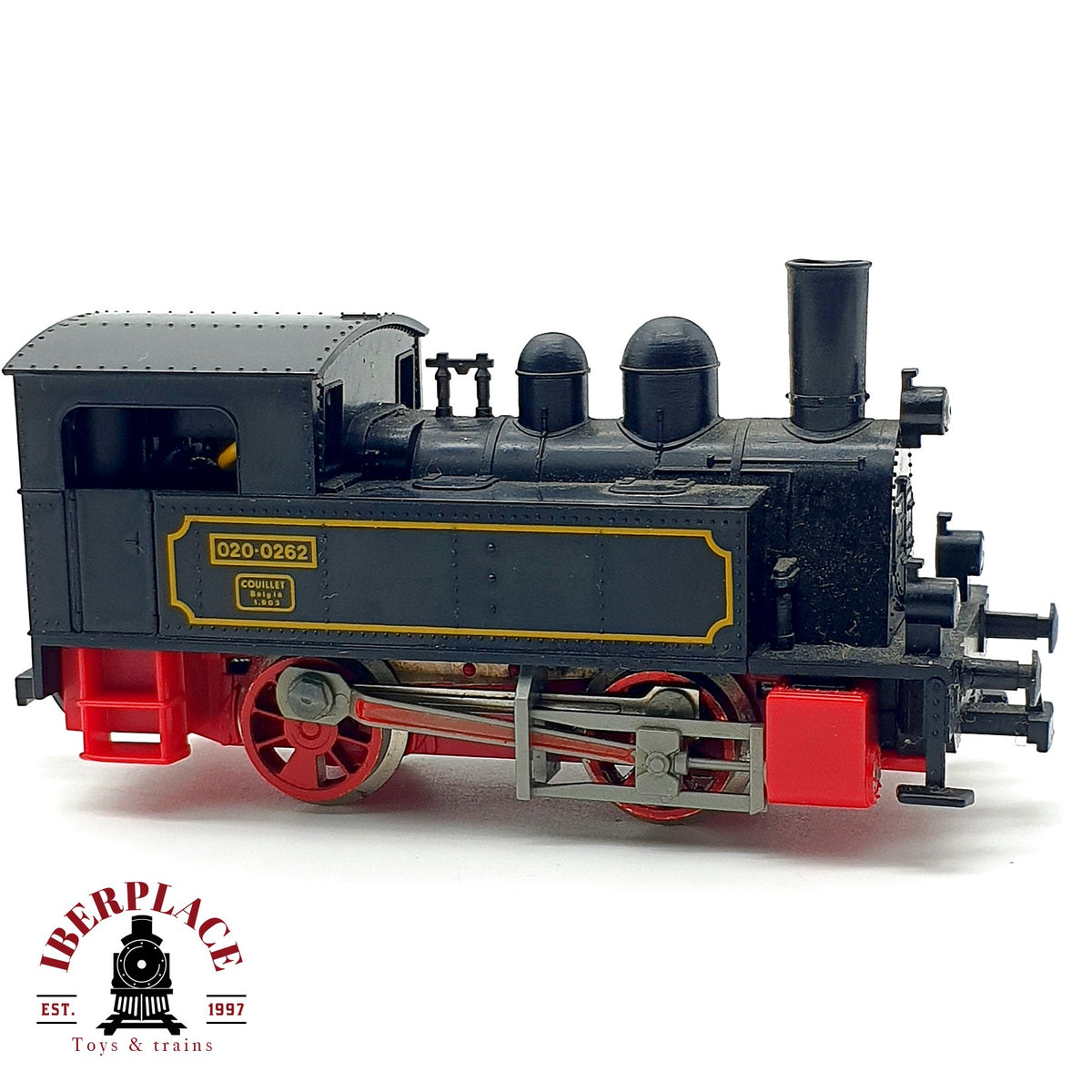 ♻️ 🚂 IBERTREN Locomotora Vapor 020-0262 Couillet RENFE Cuco Escala H0 1:87