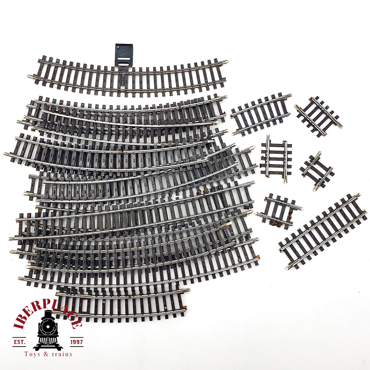 ♻️ 🛠️ Märklin K-Gleis 20x 2221 2274 2203 vías curvas y rectas  Escala H0 1:87 AC