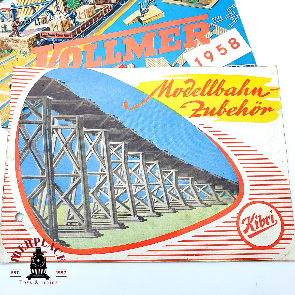 ♻️ 🚂 Lote Catalogos Vintage Hamo 1953 Vollmer 1958 Kibri  Escala H0 1:87