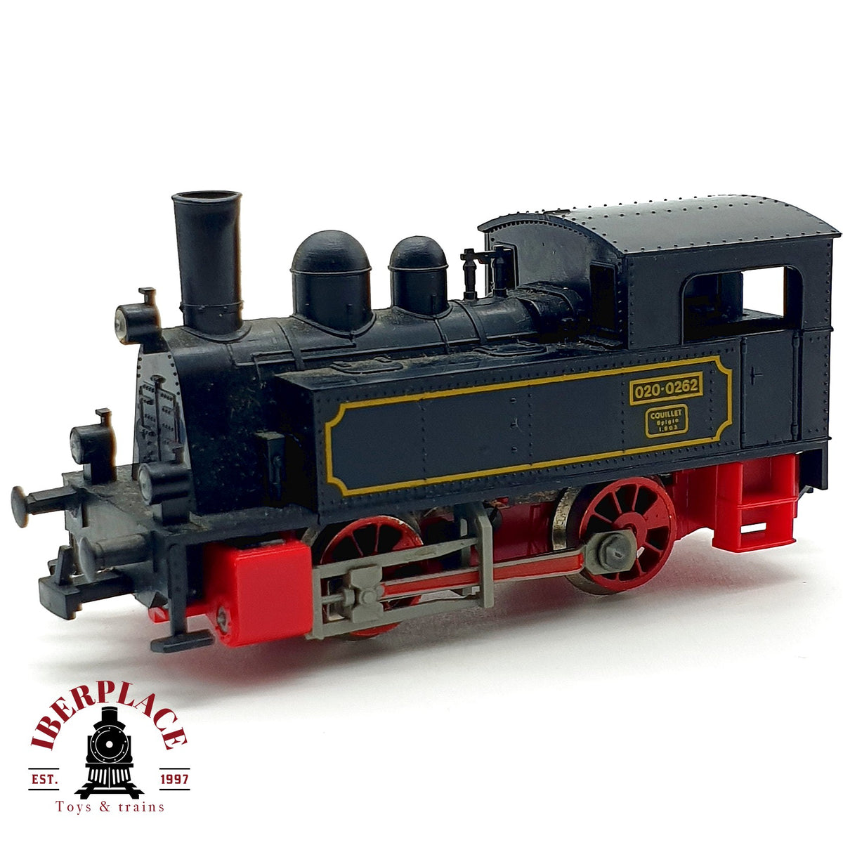 ♻️ 🚂 IBERTREN Locomotora Vapor 020-0262 Couillet RENFE Cuco Escala H0 1:87