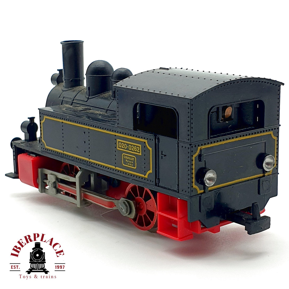 ♻️ 🚂 IBERTREN Locomotora Vapor 020-0262 Couillet RENFE Cuco Escala H0 1:87