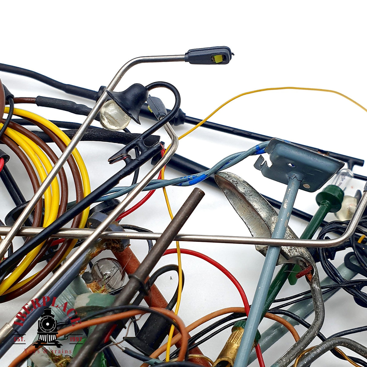 ♻️ Farolas de Calle Varios Modelos Cable Iluminación Escala H0 1:87