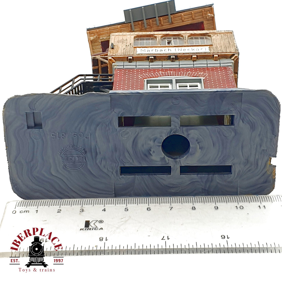 ♻️ 🚂 Kibri caja de señales Marbach Neckar  Escala H0 1:87