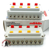 ♻️🚂 Märklin 7274 2x Cuadro de mandos Schaltpult interruptores Escala H0 1:87