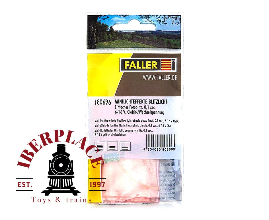 💡 Faller 180696 - Efectos de luz: flash H0 escala 1:87 E18