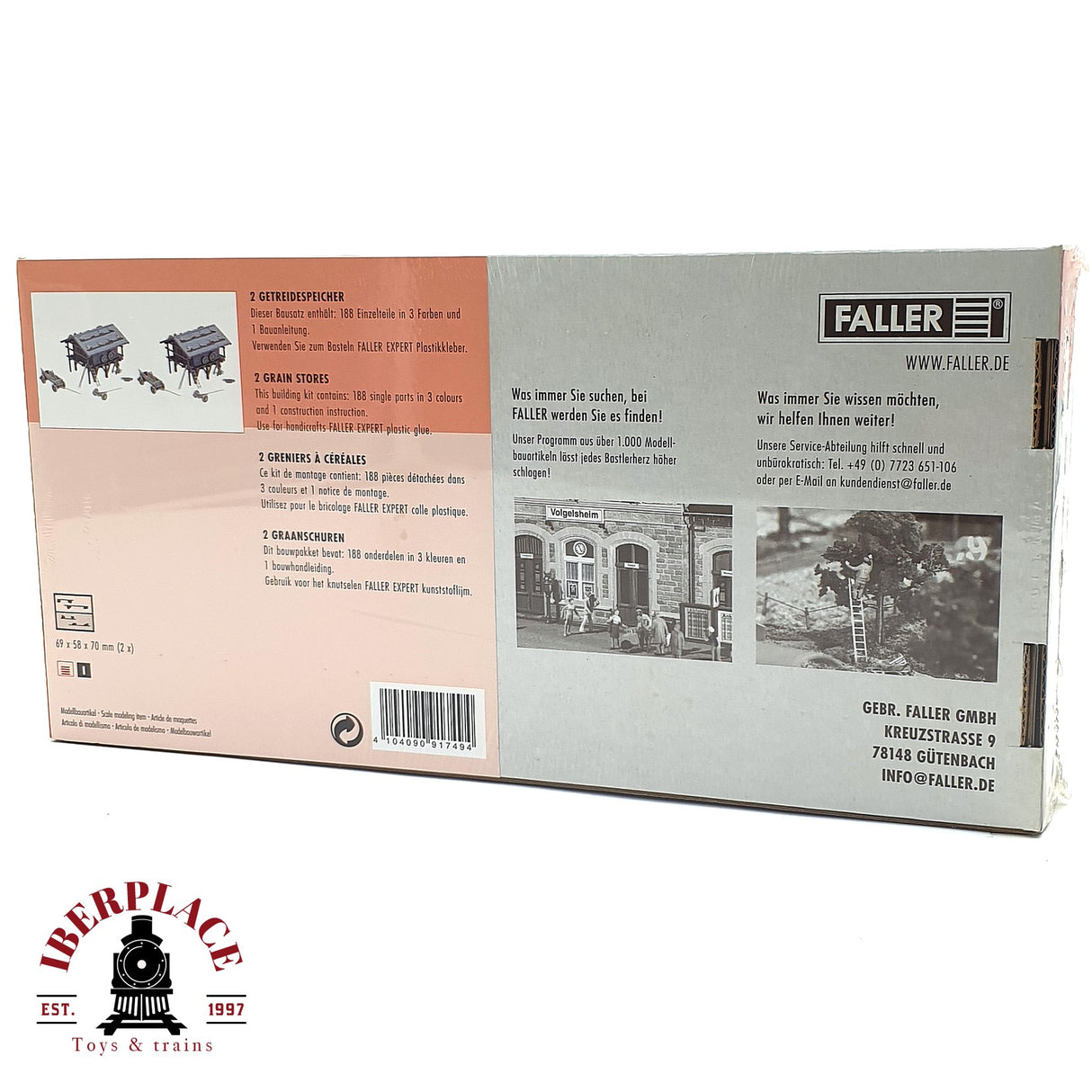💡 Faller 191749 - 2 Granero Kit de montaje H0 escala 1:87 E18