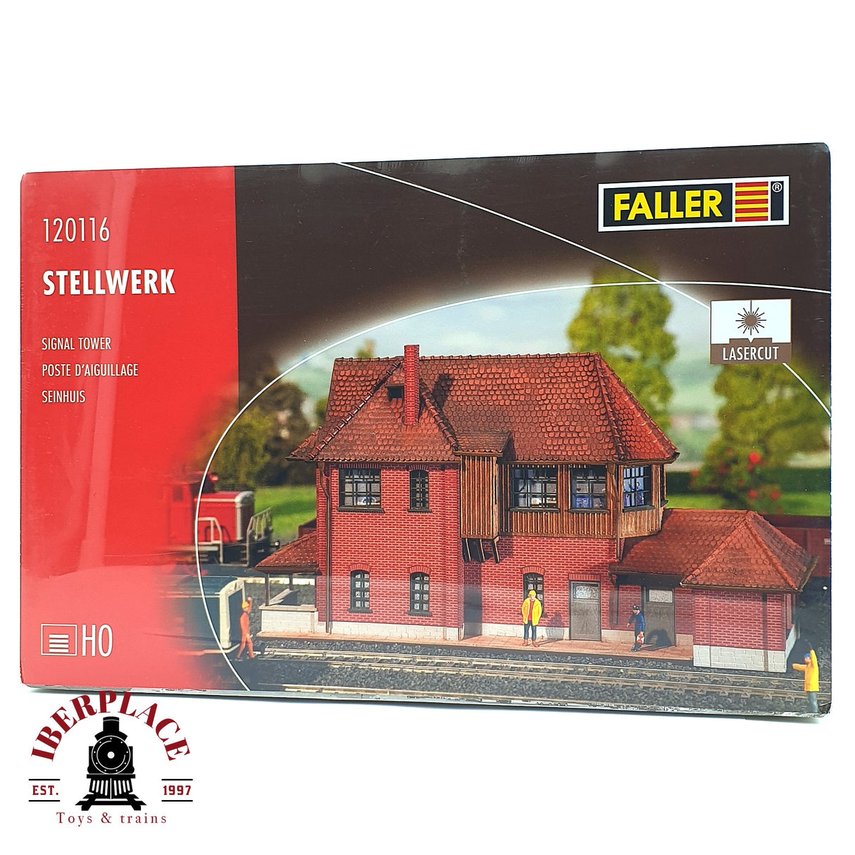 💡 Faller 120116 caja de señales Kit de montaje H0 escala 1:87 E18