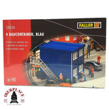 💡 Faller 130134 contenedor de obra azul Kit de montaje H0 escala 1:87 E18