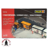 💡 Faller 130136 contenedores de obra amarillo y y gris Kit de montaje H0 escala 1:87 E18