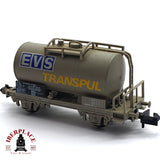 ♻️ 2da mano - Minitrix 15644-11 vagon cisterna EVS Transpul SNCF N escala 1:160 E16