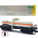 ♻️ 2da mano - Minitrix 15414-04 vagón cisterna On Rail DB 781 N escala 1:160 E16