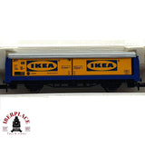 ♻️ 2da mano - Fleischmann 90 8335 vagón cerrado ikea DB N escala 1:160 E16