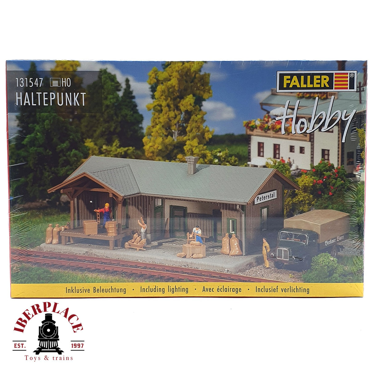💡 Faller 131385 Estacion de mercancia Kit de montaje H0 escala 1:87 E18
