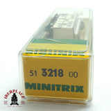 ♻️ 2da mano - Minitrix 51 3218 00 vagón cerrado con garita Hacker Bräu N escala 1:160 E16