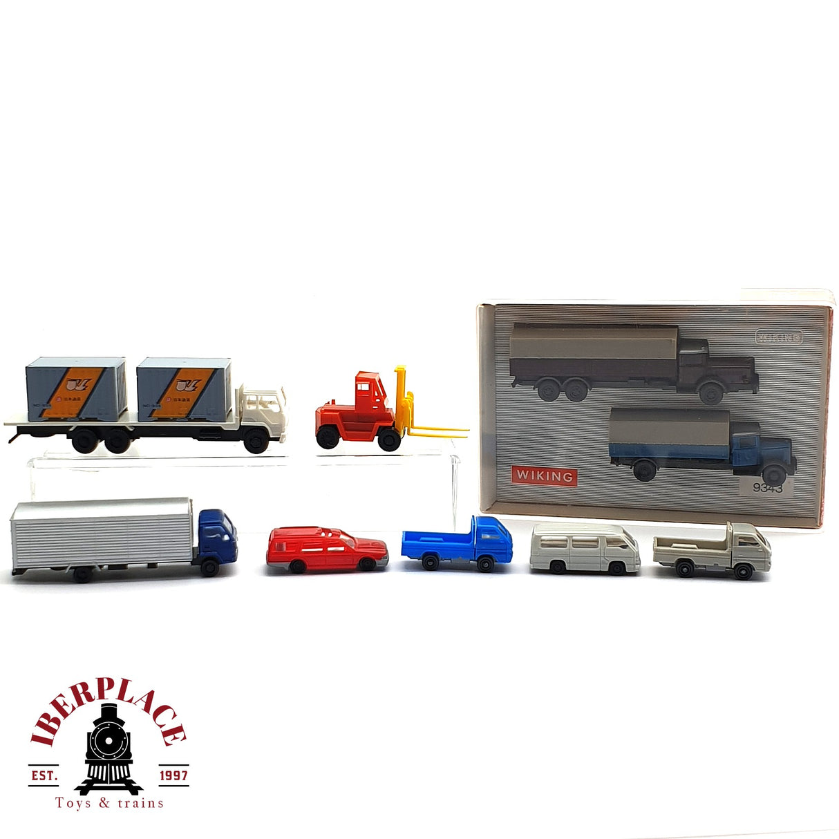 ♻️ 2da mano - WIKING TOMIX coches camiones mercedes MB Magirus N escala 1:160 E16