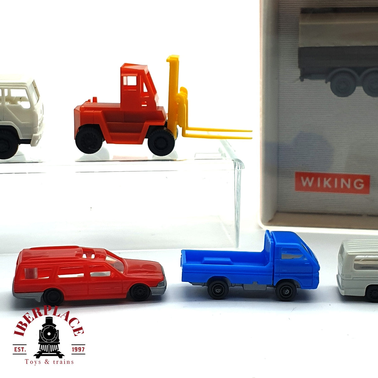 ♻️ 2da mano - WIKING TOMIX coches camiones mercedes MB Magirus N escala 1:160 E16