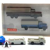 ♻️ 2da mano - WIKING TOMIX coches camiones mercedes MB Magirus N escala 1:160 E16