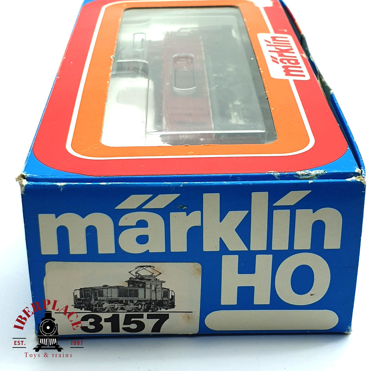 ♻️ 2da mano -  Märklin 3157 Locomotora BR 160 001-4 DB  H0 escala 1:87 E16